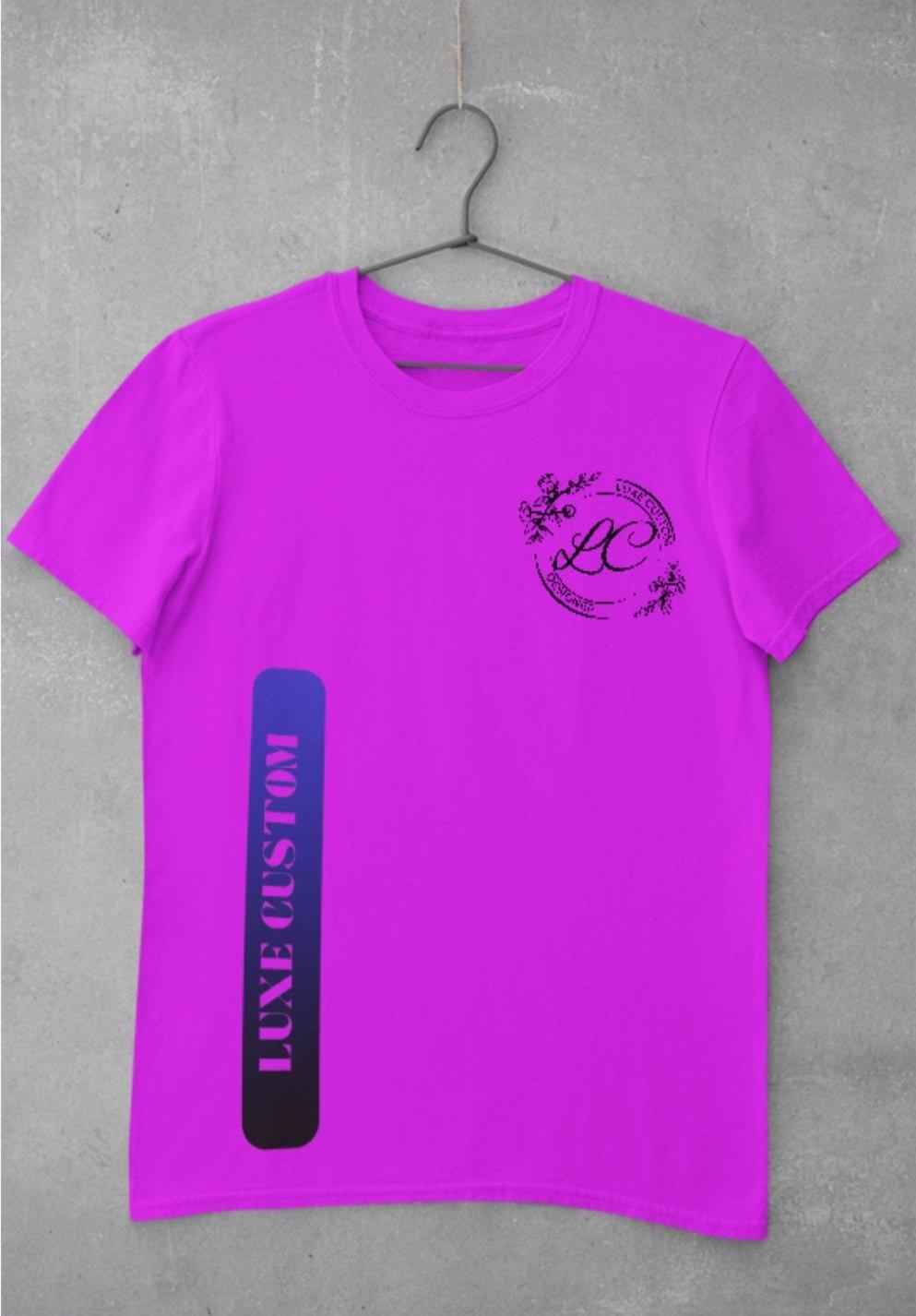 Vertical To Tone T-Shirt by Luxe-Custom-Designer