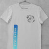 Vertical To Tone T-Shirt by Luxe-Custom-Designer