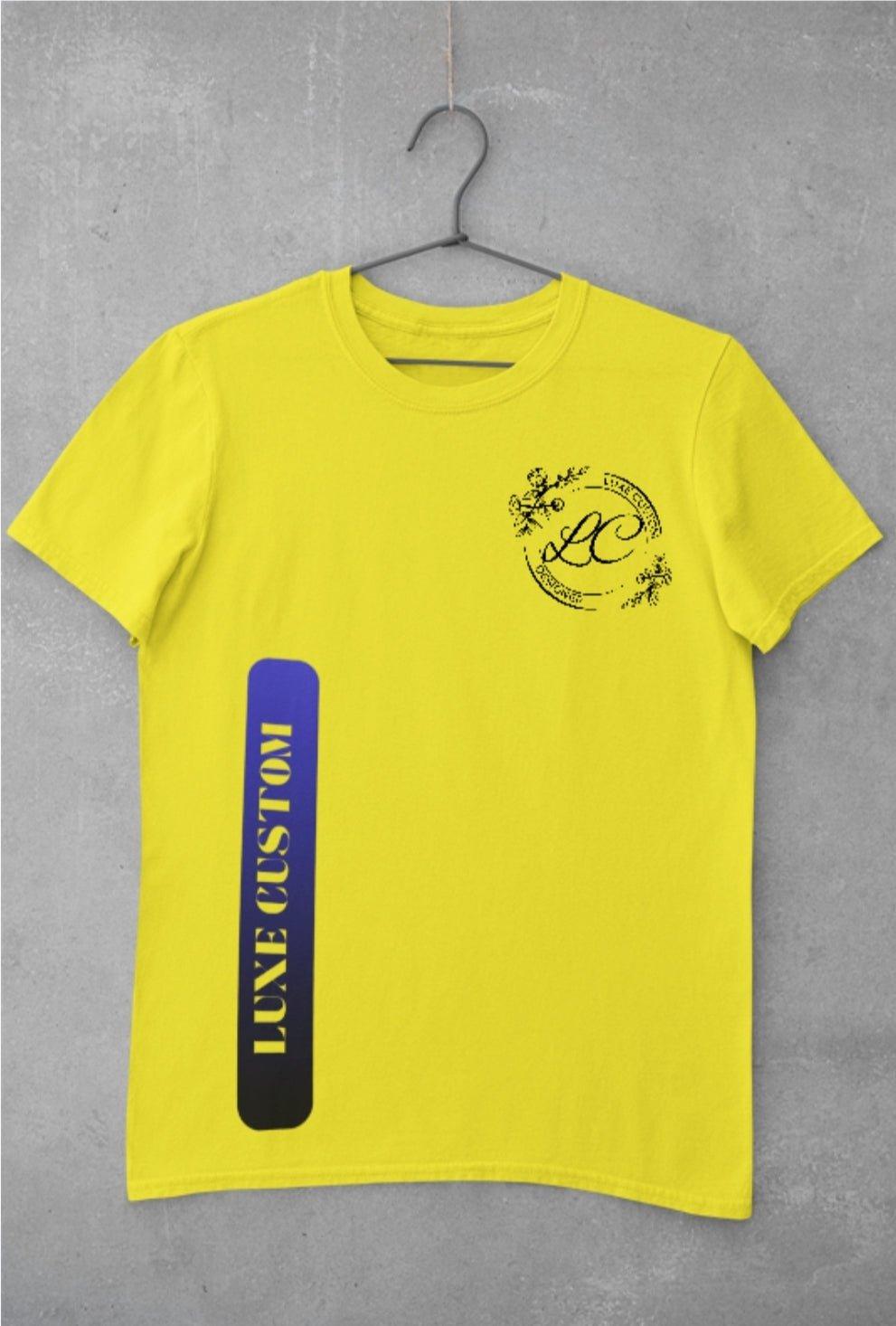 Vertical To Tone T-Shirt by Luxe-Custom-Designer