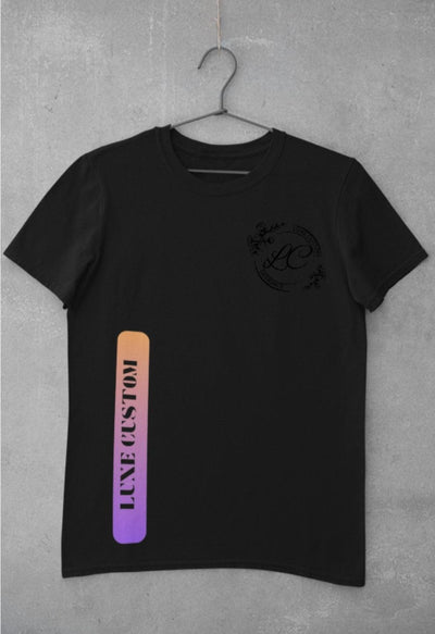 Vertical To Tone T-Shirt by Luxe-Custom-Designer