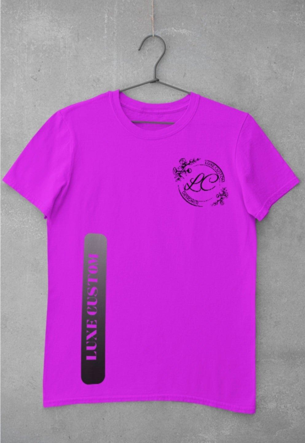 Vertical To Tone T-Shirt by Luxe-Custom-Designer