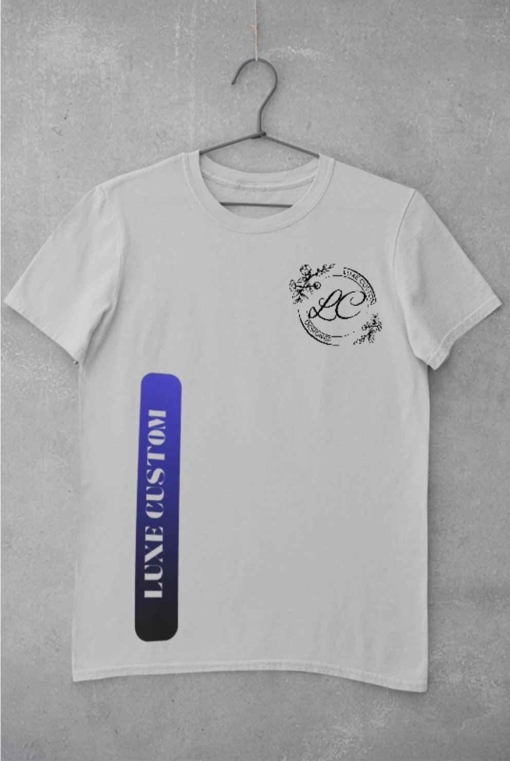 Vertical To Tone T-Shirt by Luxe-Custom-Designer
