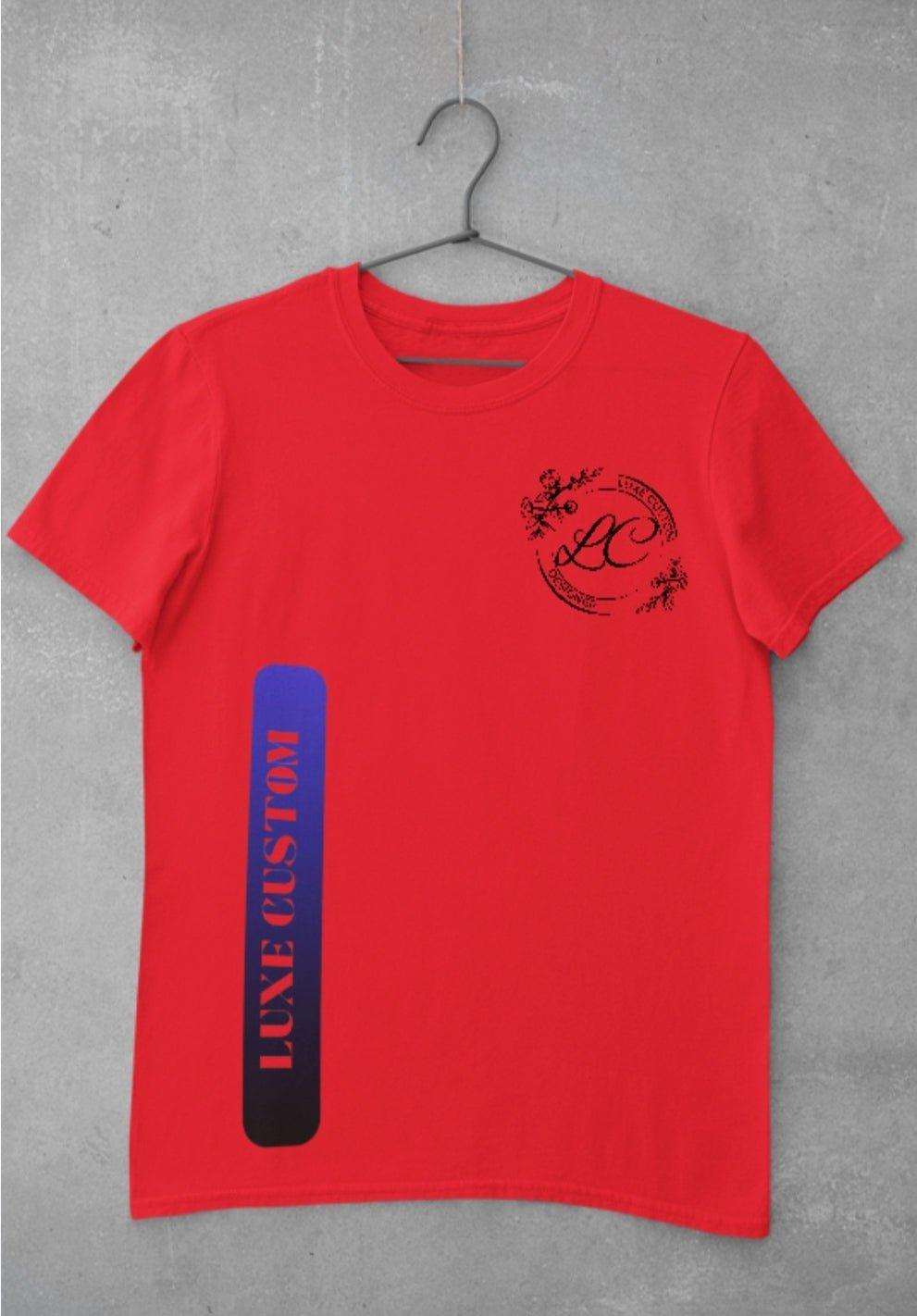 Vertical To Tone T-Shirt by Luxe-Custom-Designer
