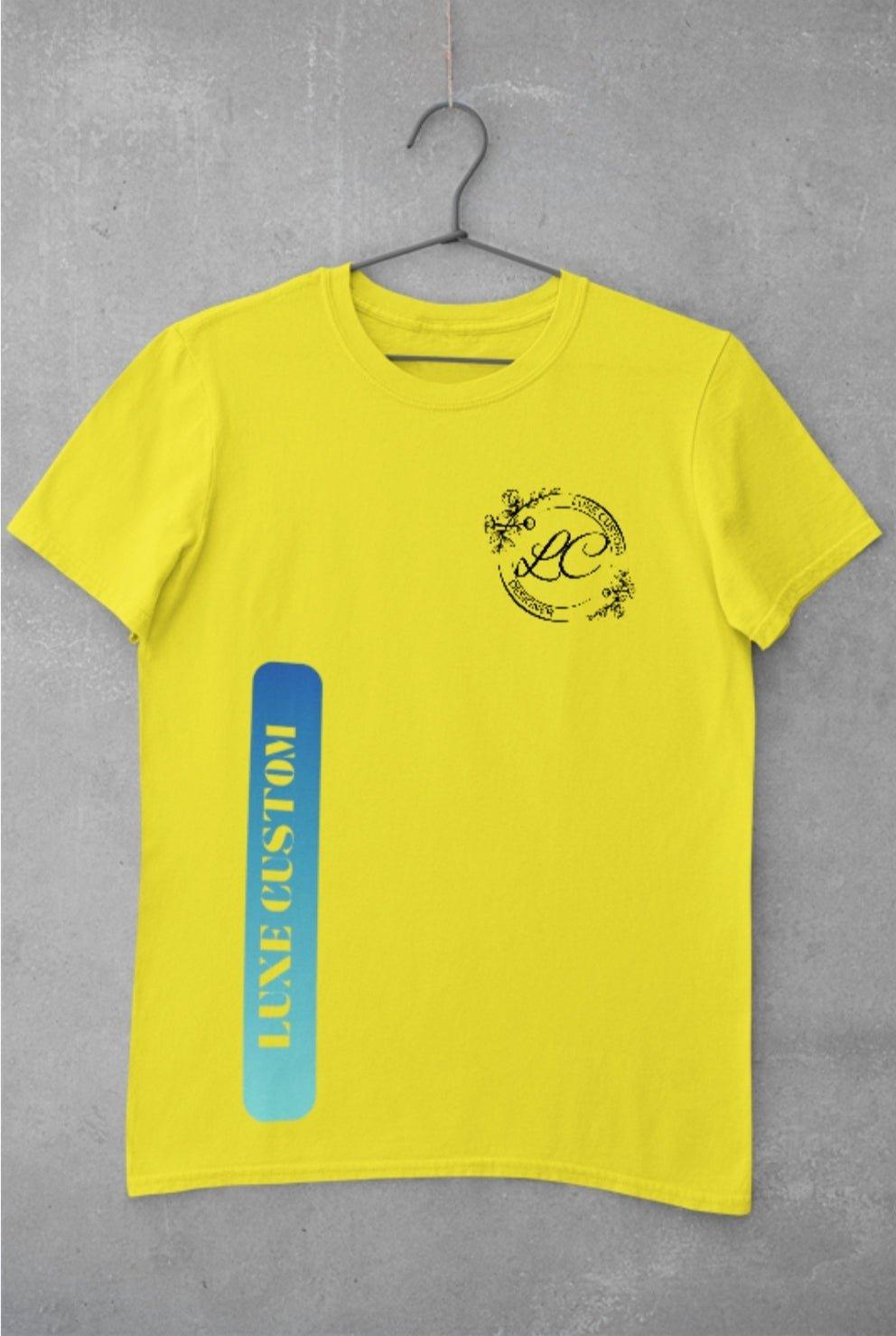 Vertical To Tone T-Shirt by Luxe-Custom-Designer