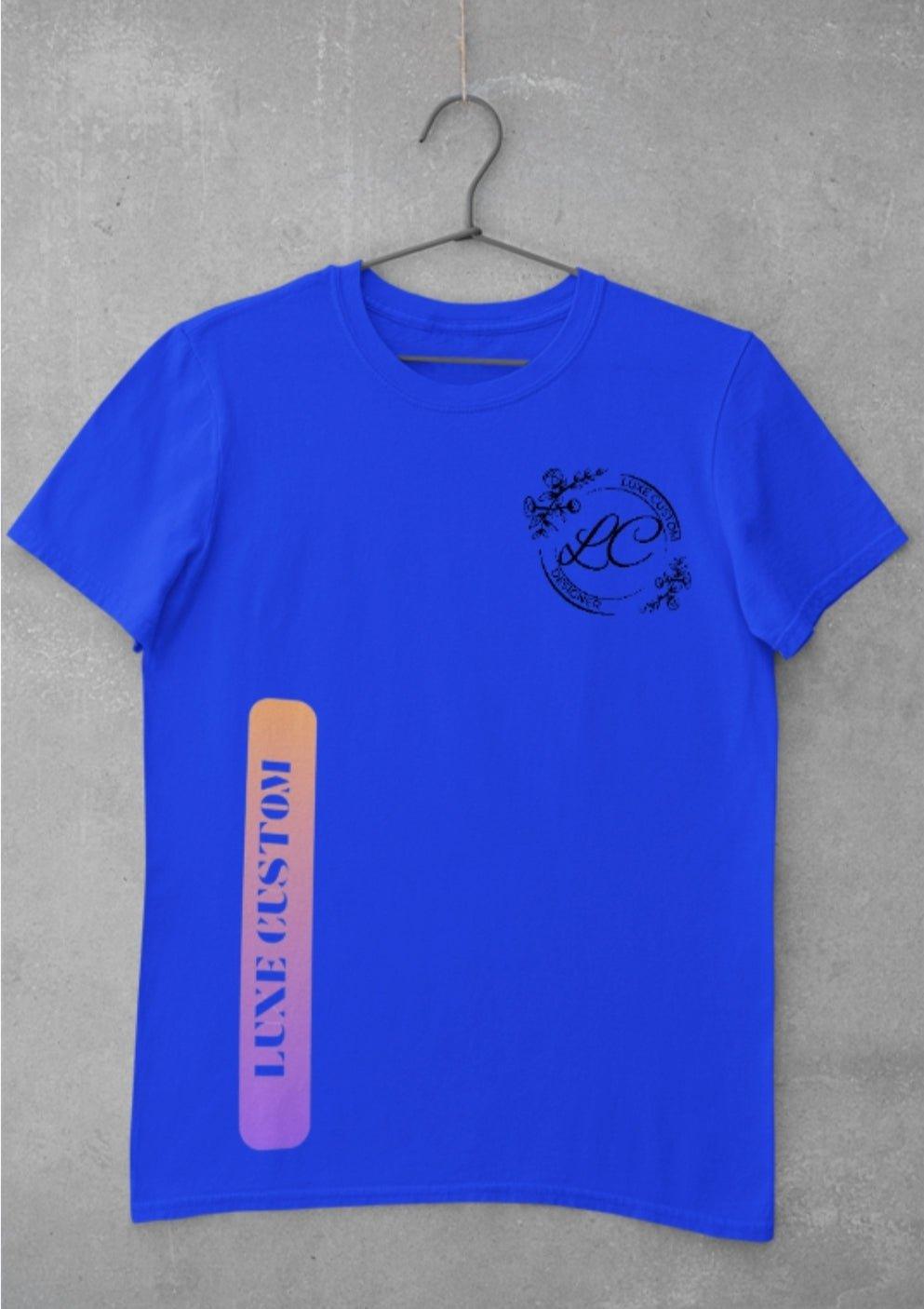 Vertical To Tone T-Shirt by Luxe-Custom-Designer