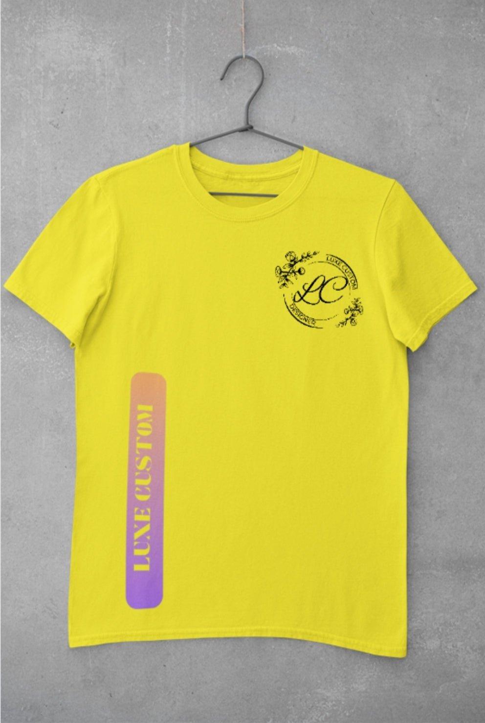 Vertical To Tone T-Shirt by Luxe-Custom-Designer