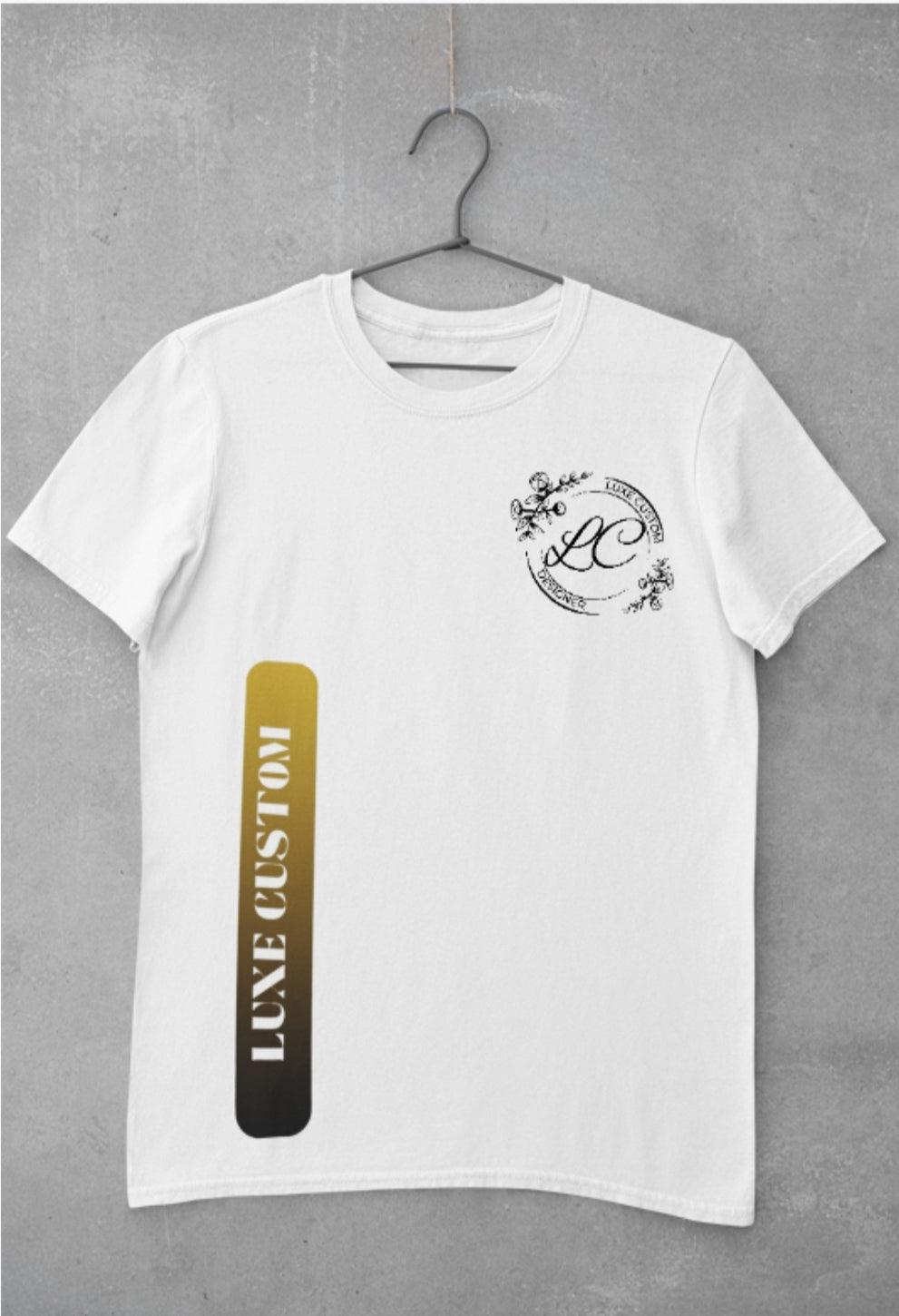 Vertical To Tone T-Shirt by Luxe-Custom-Designer