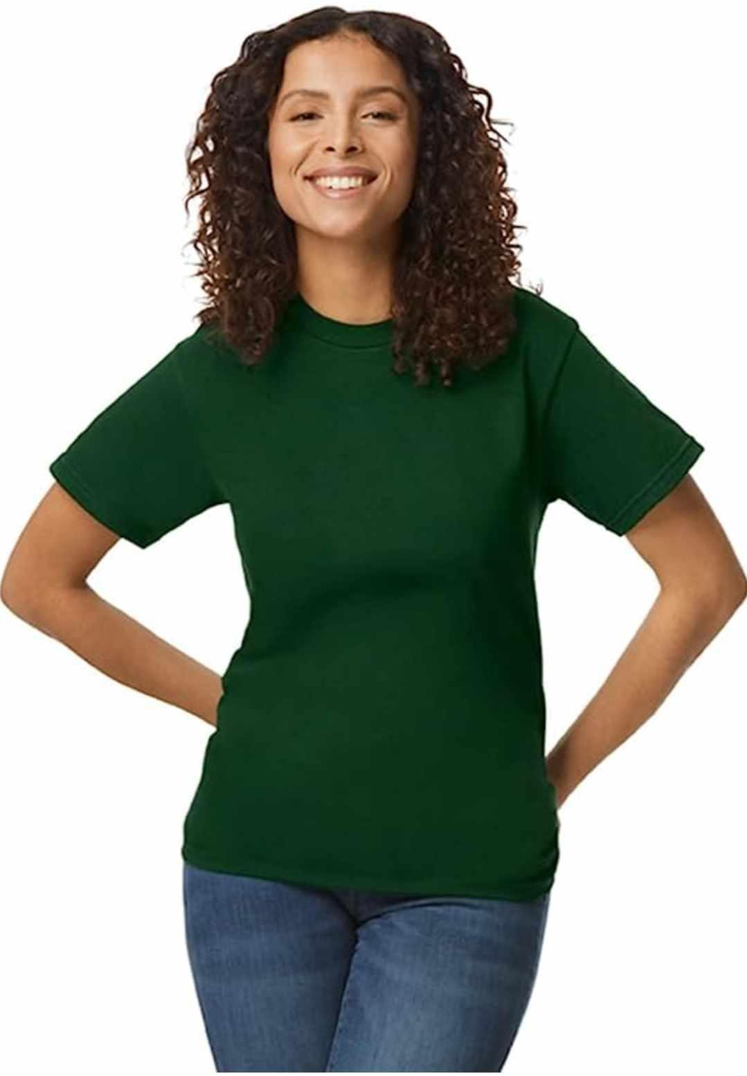 Women's Green T-Shirt by Luxe-Custom-Designer