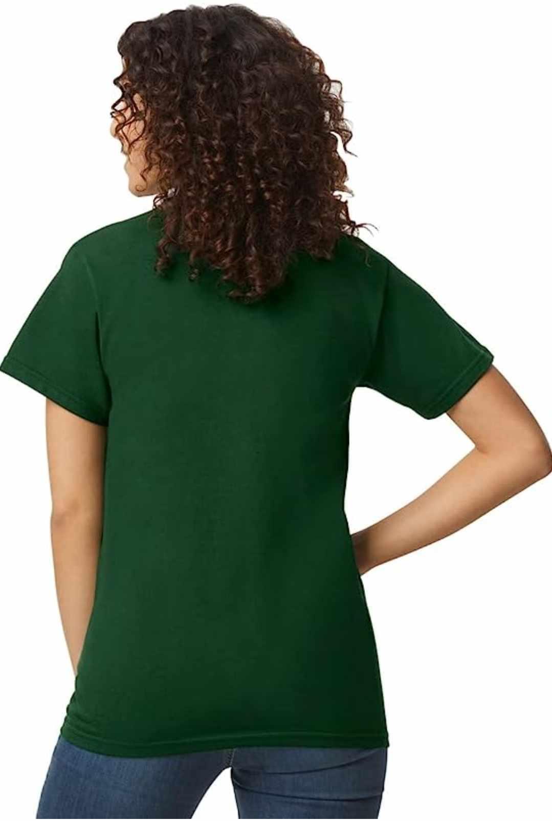 Women's Green T-Shirt by Luxe-Custom-Designer